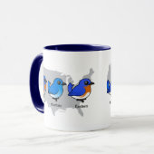 Bluebird Map Mok (Voorkant links)