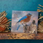 BLUEBIRD - Matthew 6:26 Fotoplaat (Zijkant)