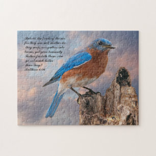 BLUEBIRD - Matthew 6:26 Legpuzzel