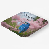 Bluebird Moederdag Papieren Bordje (Gebogen)