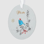 Bluebird & Mom Ornament (voorkant)