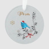 Bluebird & Mom Ornament (voorkant)
