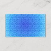 Bluebird Monogram Initiaal H Elegant Visitekaartje (Achterkant)