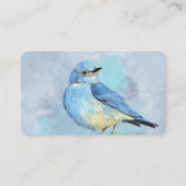 Bluebird Nail Salon of Custom Visitekaartje (Achterkant)