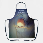 Bluebird Natuur Gepersonaliseerd Schort (Voorkant)