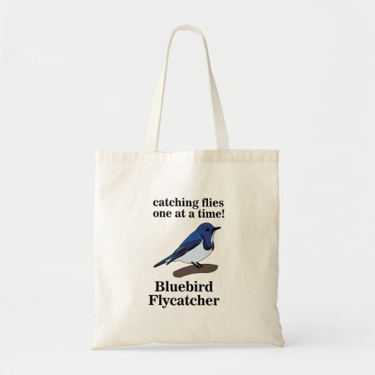 Bluebird Natuur Wildlife Funny Tote Bag (Voorkant)