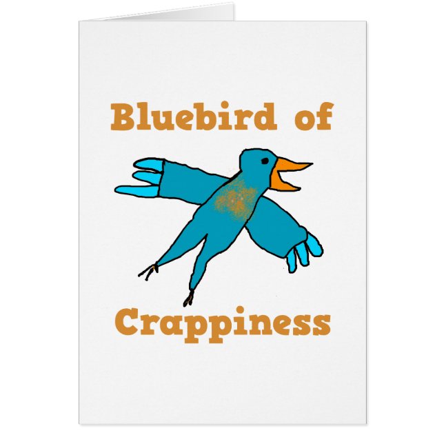 Bluebird of Crappiness (Voorkant)