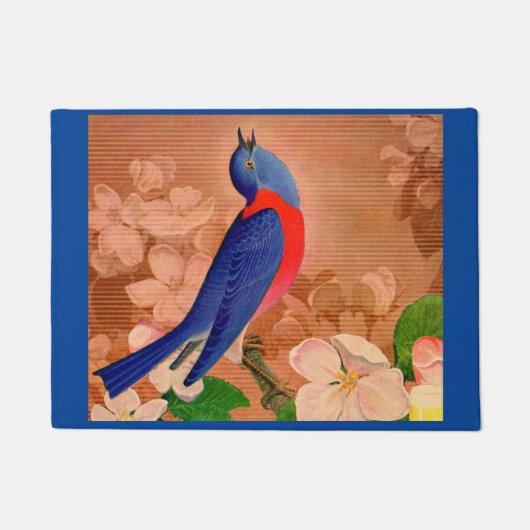 bluebird of geluk deurmat (Voorkant)