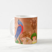 bluebird of geluk koffiemok (Voorkant links)