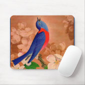 bluebird of geluk muismat (Met muis)