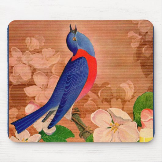bluebird of geluk muismat (Voorkant)
