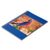 bluebird of geluk notitieboek (Linkerzijde)