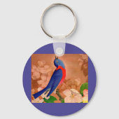 bluebird of geluk sleutelhanger (Voorkant)