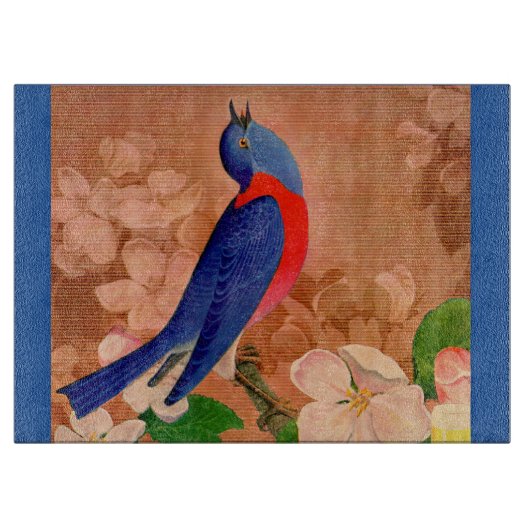 bluebird of geluk snijplank (Voorkant)