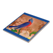 bluebird of geluk tegeltje (Zijkant)