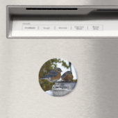 Bluebird of Happiness Comical Magneet (Insitu (Vaatwasser))