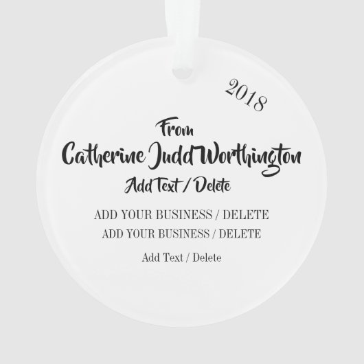 Bluebird of Happiness Ornament (achterkant)