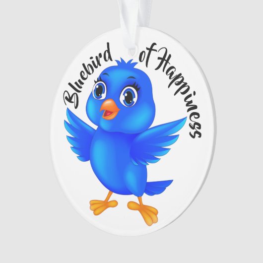 Bluebird of Happiness Ornament