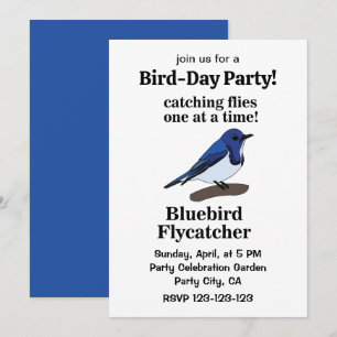 Bluebird op Branch Funny verjaardagsfeestje Kaart