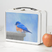 Bluebird Painting - Original Bird Art (In situ)