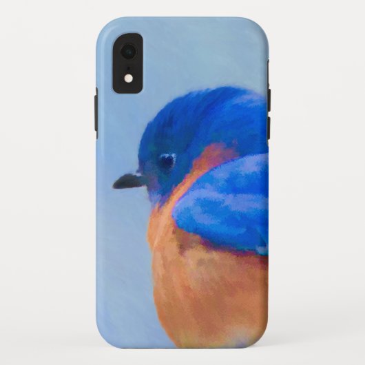 Bluebird Painting - Original Bird Art Case-Mate iPhone Case (Achterkant)