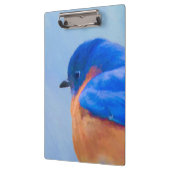 Bluebird Painting - Original Bird Art Klembord (Links)