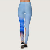 Bluebird Painting - Original Bird Art Leggings (Achterkant)