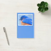Bluebird Painting - Original Bird Art Post-it® Notes (Kantoor)