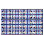 Bluebird Plaid Fabric 1 Stof (Fat Quarter)