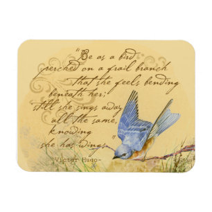 Bluebird Poem Magneet