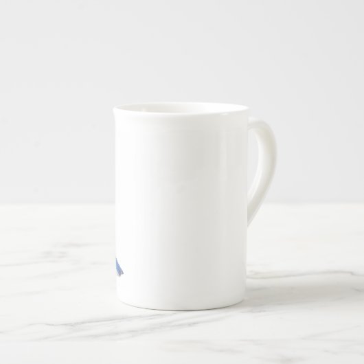 Bluebird Porselein Kop (Voorkant rechts)