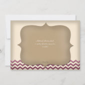 Bluebird Scrapbook Style Baby Shower Uitnodigingen (Achterkant)