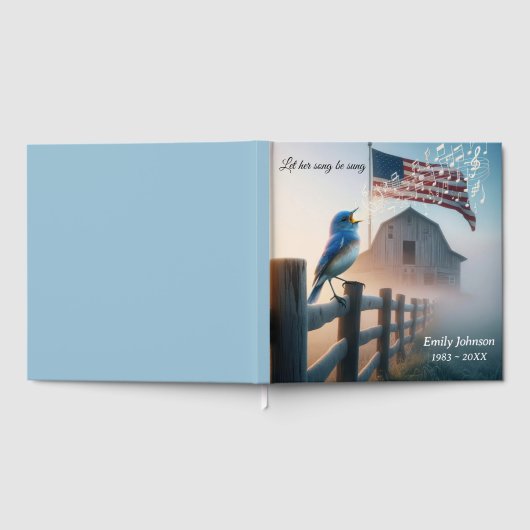 Bluebird Singing en American Flag Memorial Service Gastenboek (Volledig)