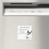 Bluebird Sla de datummagneet op Magneet (Insitu (Vaatwasser))