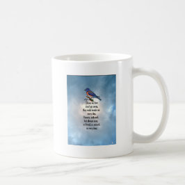 Bluebird "so Loved" Poem Koffiemok