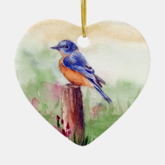 Bluebird Song Ornament (Voorkant)