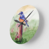 Bluebird Song Wall klok (Hoek)