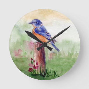 Bluebird Song Wall klok