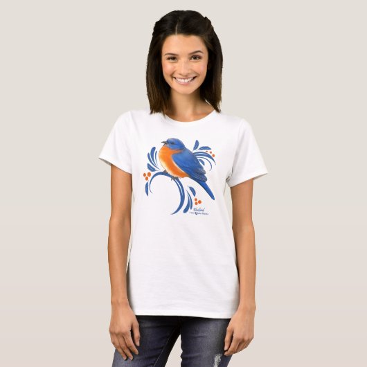 Bluebird T-shirt (Voorkant volledig)