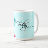 Bluebird - Vandaag is echt een goede dag! Koffiemok (Voorkant rechts)