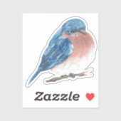 Bluebird Vinyl Sticker (Vel)