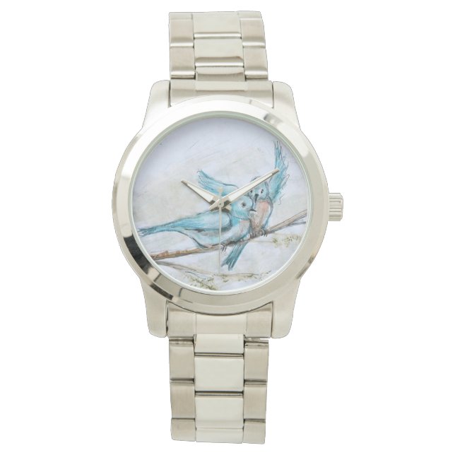Bluebird Watch van Hevener Horloge (Voorkant)