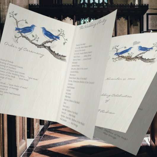  Bluebird Woodgrain Programme