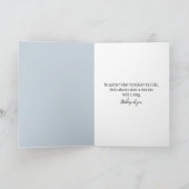 Bluebird zingen met Amerikaanse vlag Kaart (Binnen)