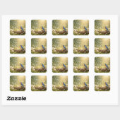Bluebird Zingt Dan Zingt Mijn Ziel Vierkante Sticker (Vel)