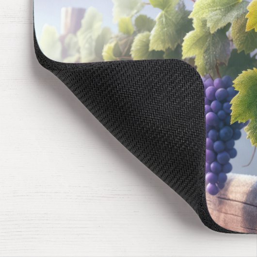 Bluebird zingt op een Grapevine Muismat (Hoek)