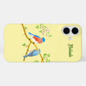 Bluebirds Case-Mate iPhone Case (Achterkant (horizontaal))