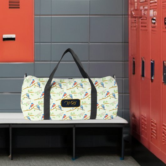 Bluebirds Duffeltas Bleke Groen Groot Plunjezak