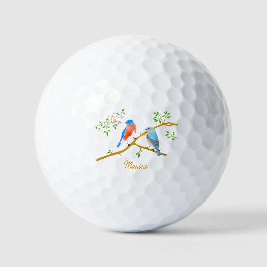 Bluebirds Golfballen (Voorkant)