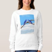 Bluebirds Lady Sweatshirt (Voorkant)